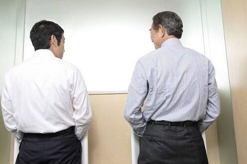 Urination problems caused by prostatitis