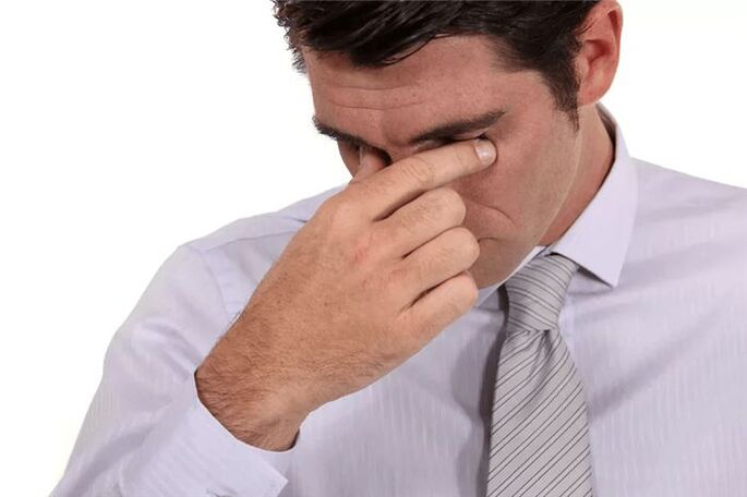 male prostate inflammation