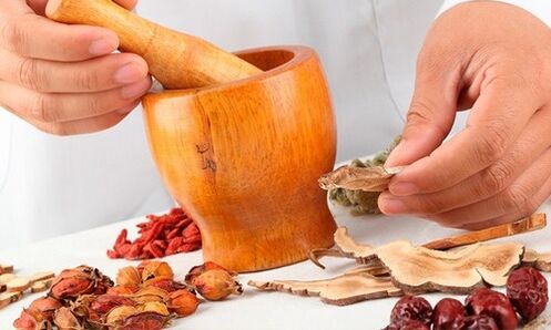 Traditional medicinal recipes complement the main course of treatment of prostatitis