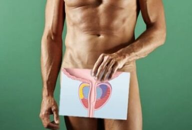 Prostate changes caused by prostatitis