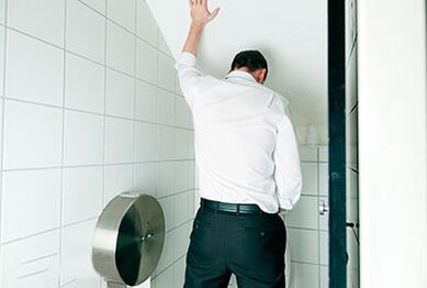 Urination problems caused by prostatitis